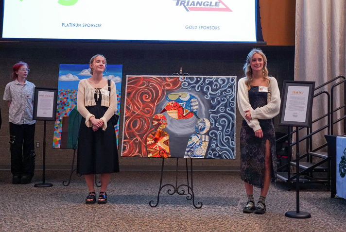 AP Art Students’ Artwork Leaves a Lasting Impression at the Wildcat Way Gala